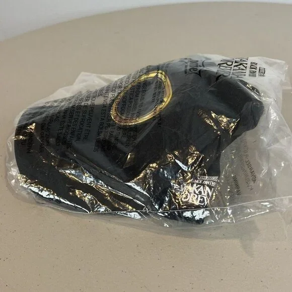 Marvel Wakanda Forever Black Gold Panther Baseball Cap x Sprite Collab Hat - Picture 6 of 8